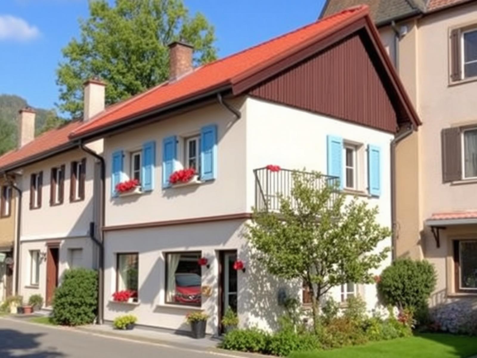 Wohnung mit offener Küche und modernem Ausbau
